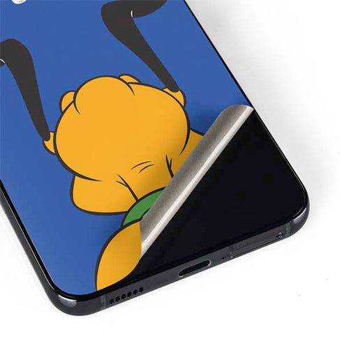 Disney Friends Pluto Backwards Galaxy S22 Plus Skin
